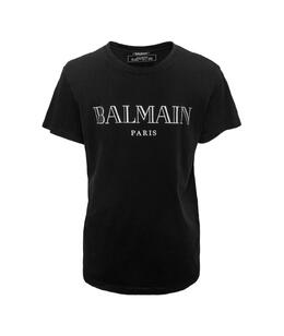 BALMAIN: Чёрная футболка 