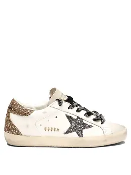 Golden Goose: Белые кроссовки  Super Star