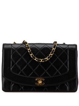 CHANEL Pre-Owned: Чёрная сумка через плечо 