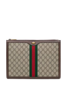 Gucci Pre-Owned: Коричневый клатч 