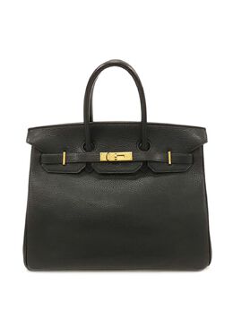 Hermès Pre-Owned: Чёрная сумка 