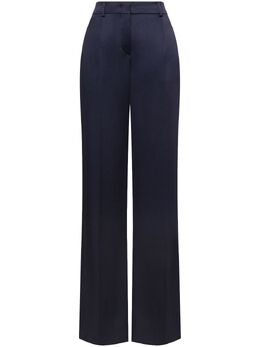 Alberta Ferretti: Атласные брюки 