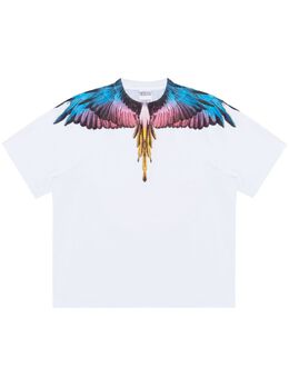 Marcelo Burlon County of Milan: Белая футболка 