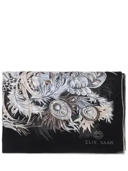 ELIE SAAB: Шарф с принтом 