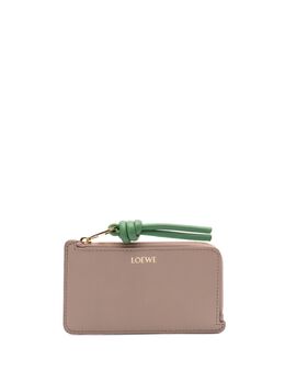 LOEWE: Бежевый картхолдер 