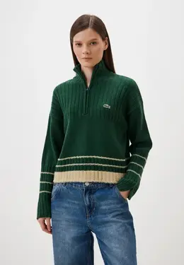 Lacoste: Зелёный свитер 