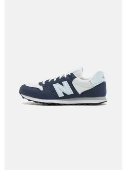 New Balance: Синие кроссовки  500