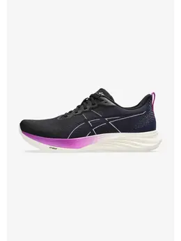 Asics: Чёрные кроссовки 