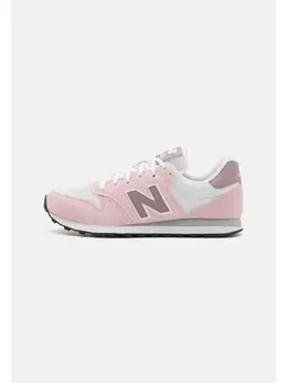 New Balance: Розовые кроссовки  500