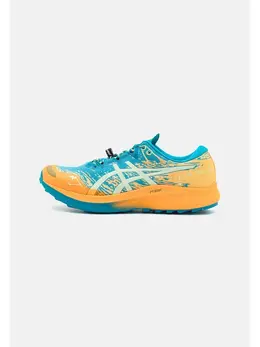 Asics: Голубые кроссовки 