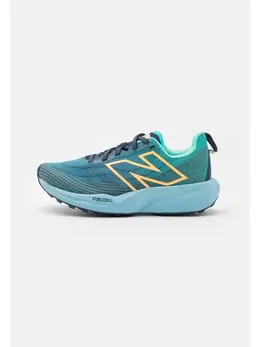 New Balance: Голубые кроссовки 