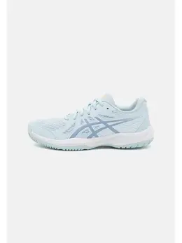 Asics: Голубые кроссовки 