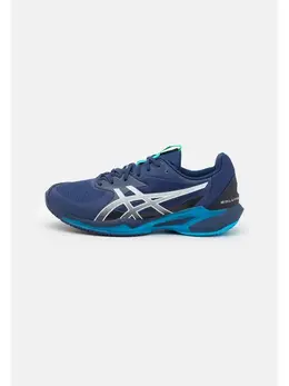 Asics: Синие кроссовки 