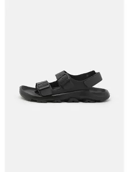 Birkenstock: Чёрные сандалии 