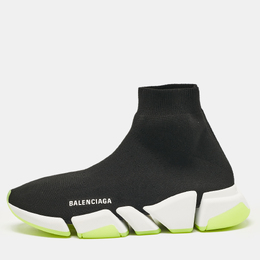 Balenciaga: Чёрные кроссовки  Speed.2