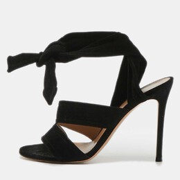 Gianvito Rossi: Чёрные сандалии 