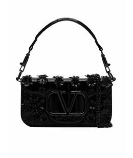 VALENTINO: Чёрная сумка 