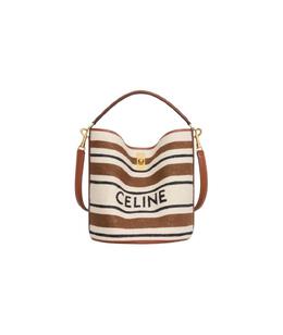 CELINE: Сумка в полоску 