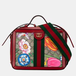 Gucci: Многоцветная сумка  GG Supreme