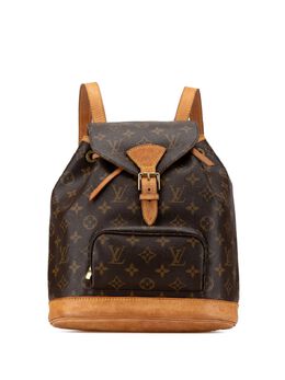 Louis Vuitton Pre-Owned: Коричневый рюкзак 