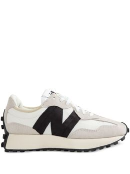 New Balance: Белые кроссовки  327