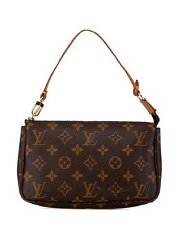 Louis Vuitton Pre-Owned: Коричневая сумка 