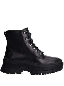 Timberland: Чёрные ботинки 