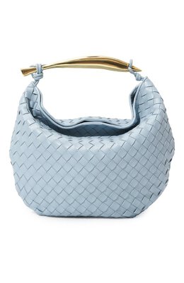 Bottega Veneta: Голубая сумка 