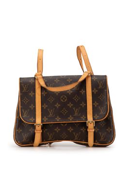 Louis Vuitton Pre-Owned: Коричневый рюкзак 