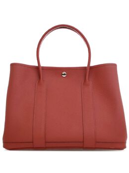 Hermès Pre-Owned: Красная сумка-шоппер 