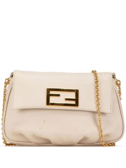 Fendi Pre-Owned: Коричневая сумка через плечо 
