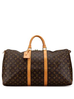 Louis Vuitton Pre-Owned: Коричневая сумка 