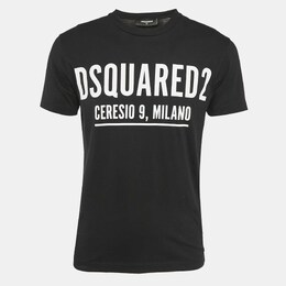 Dsquared2: Чёрная футболка  Cool