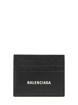 BALENCIAGA: Чёрный картхолдер 