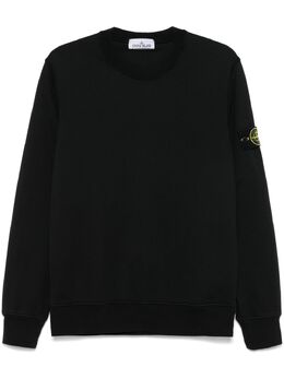 Stone Island: Чёрный свитшот  Compass