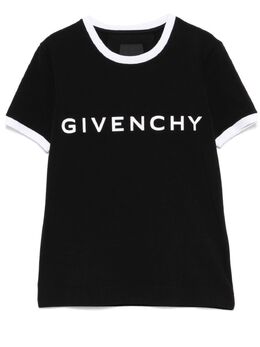 Givenchy: Чёрная футболка 