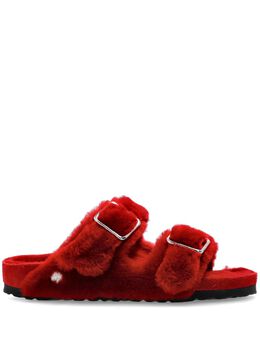 Birkenstock: Красные сандалии  Arizona