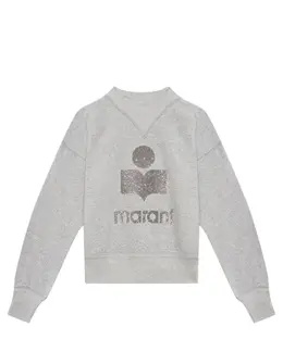 Isabel Marant Étoile: Хлопковый свитшот  Moby