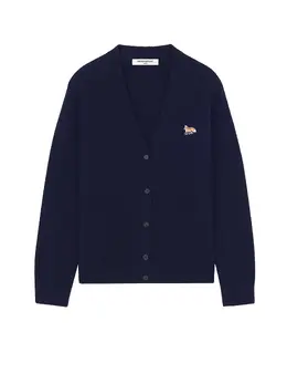 Maison Kitsuné: Меланжевый кардиган 