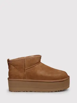 UGG: Коричневые ботинки  Ultra Mini