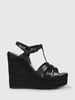 Saint Laurent: Чёрные мокасины  Espadrille