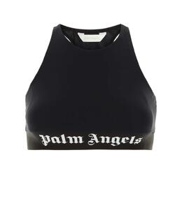 PALM ANGELS: Чёрная майка 