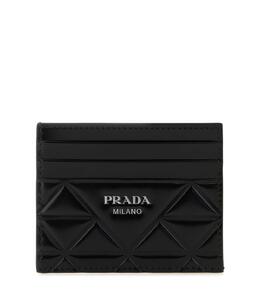 PRADA: Чёрный картхолдер 