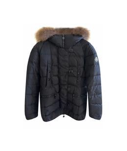 MONCLER: Пуховик на меху 