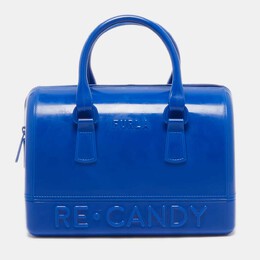 Furla: Голубая сумка  Candy