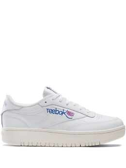 Reebok: Белые кроссовки  Club C Double