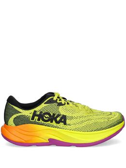 HOKA: Жёлтые кроссовки 
