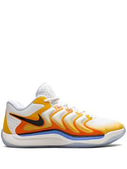 Nike: Оранжевые кроссовки 