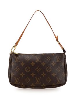 Louis Vuitton Pre-Owned: Коричневая сумка 