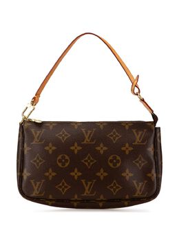 Louis Vuitton Pre-Owned: Коричневая сумка 